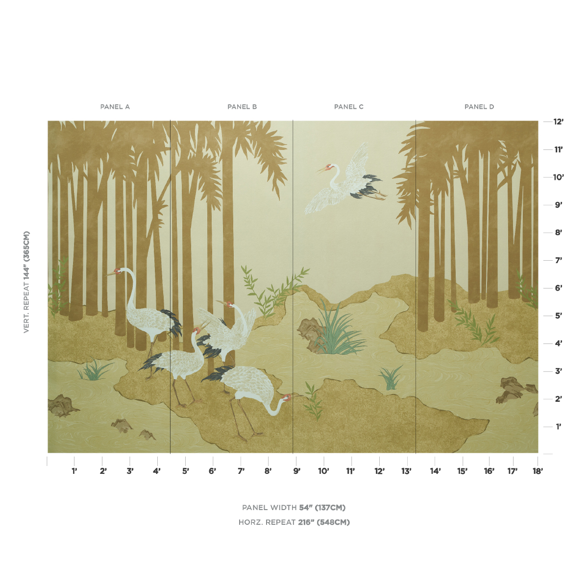 YASHINOKI CRANE PANEL SET gallery 1