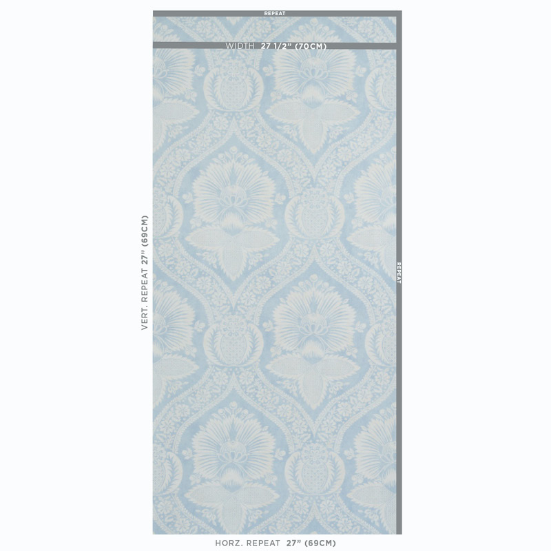 VILLANDRY DAMASK PRINT gallery 1