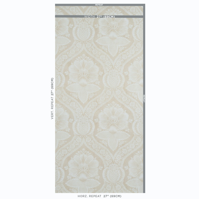 VILLANDRY DAMASK PRINT gallery 1