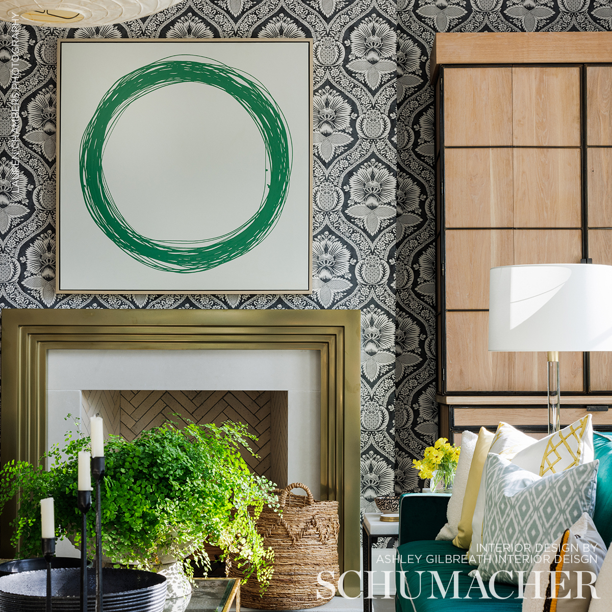 VILLANDRY DAMASK PRINT gallery 5