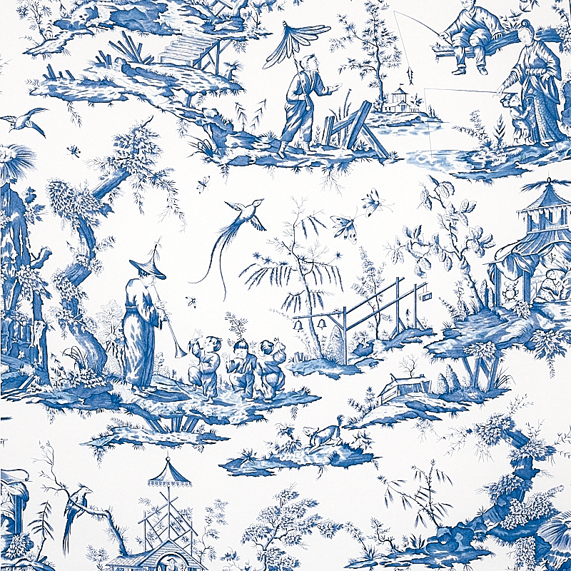 SHENGYOU TOILE — BLUE