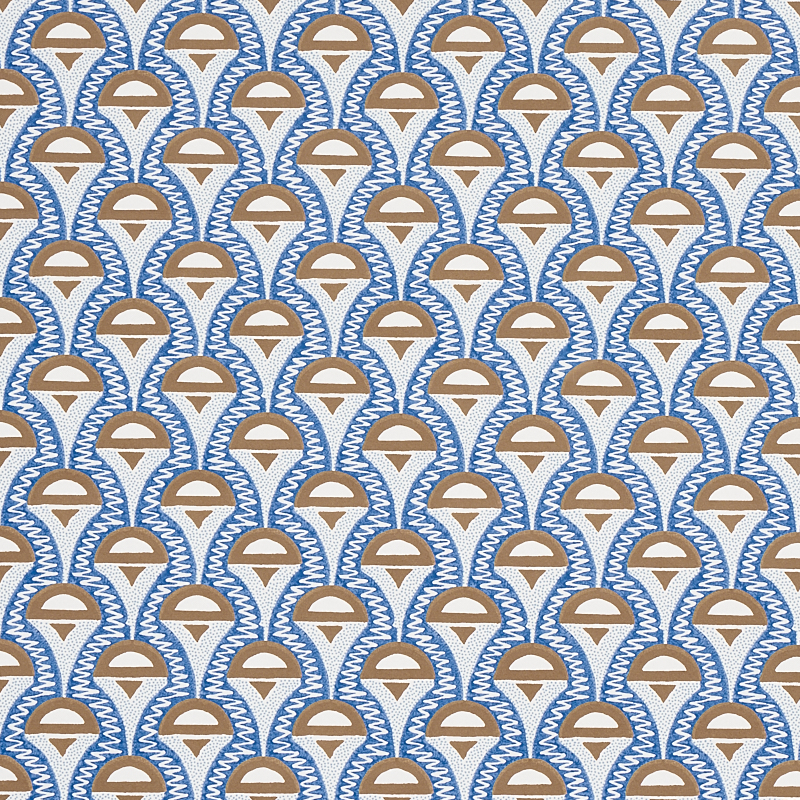 BLUE & BROWN