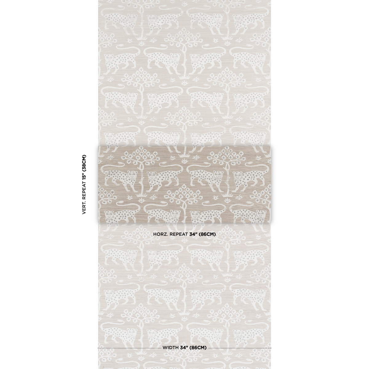 WOODLAND LEOPARD SISAL gallery 1