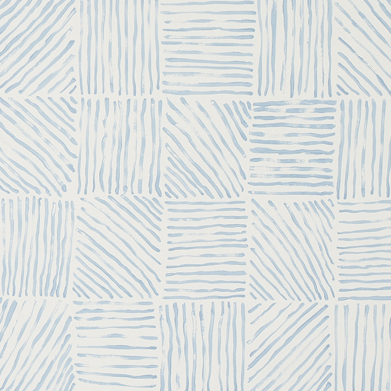 BLUE ON IVORY