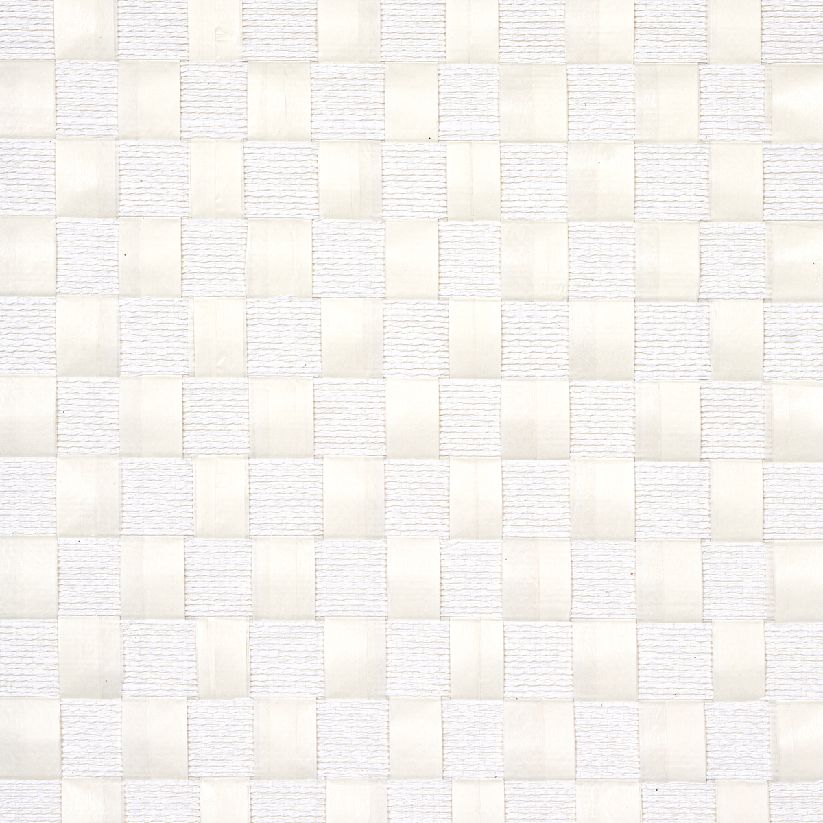 Textured Check White Wallcoverings Schumacher