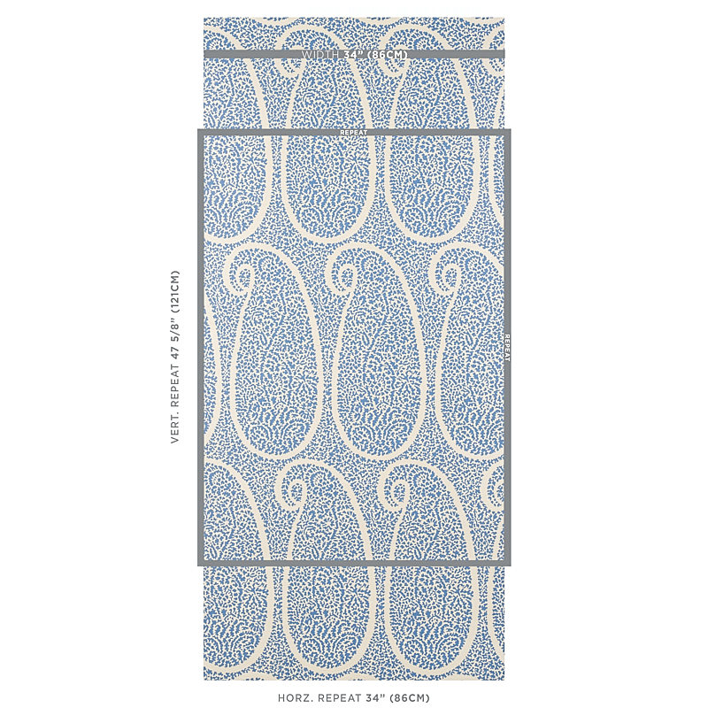 AMBALA PAISLEY SISAL gallery 1