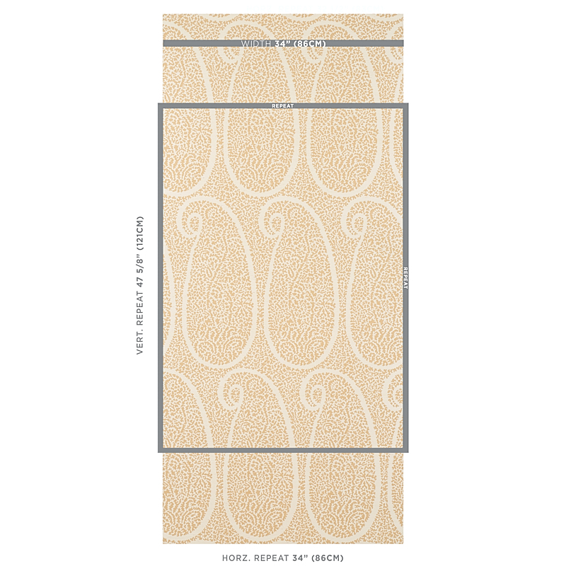 AMBALA PAISLEY SISAL gallery 1