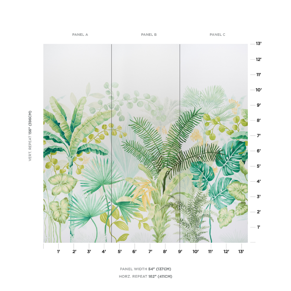BIG TROPICAL PANEL SET gallery 1