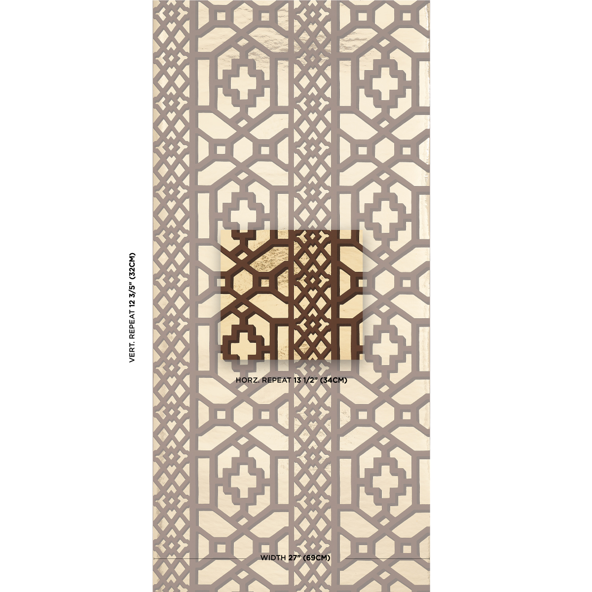 ZANZIBAR TRELLIS MYLAR gallery 1