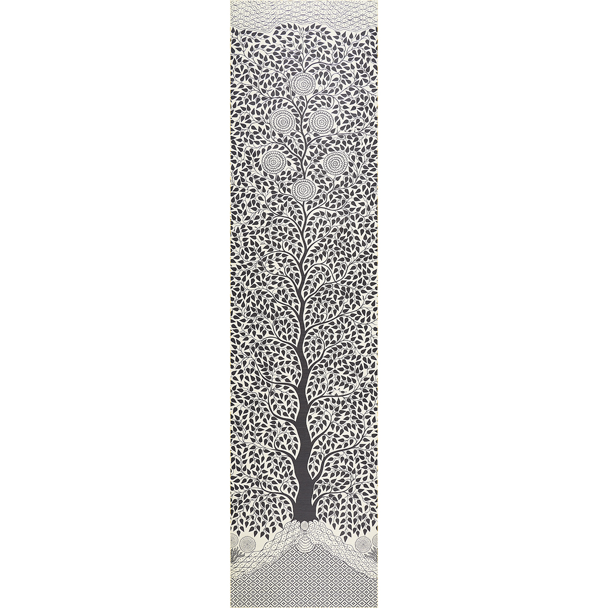 KAYON SISAL PANEL — BLACK