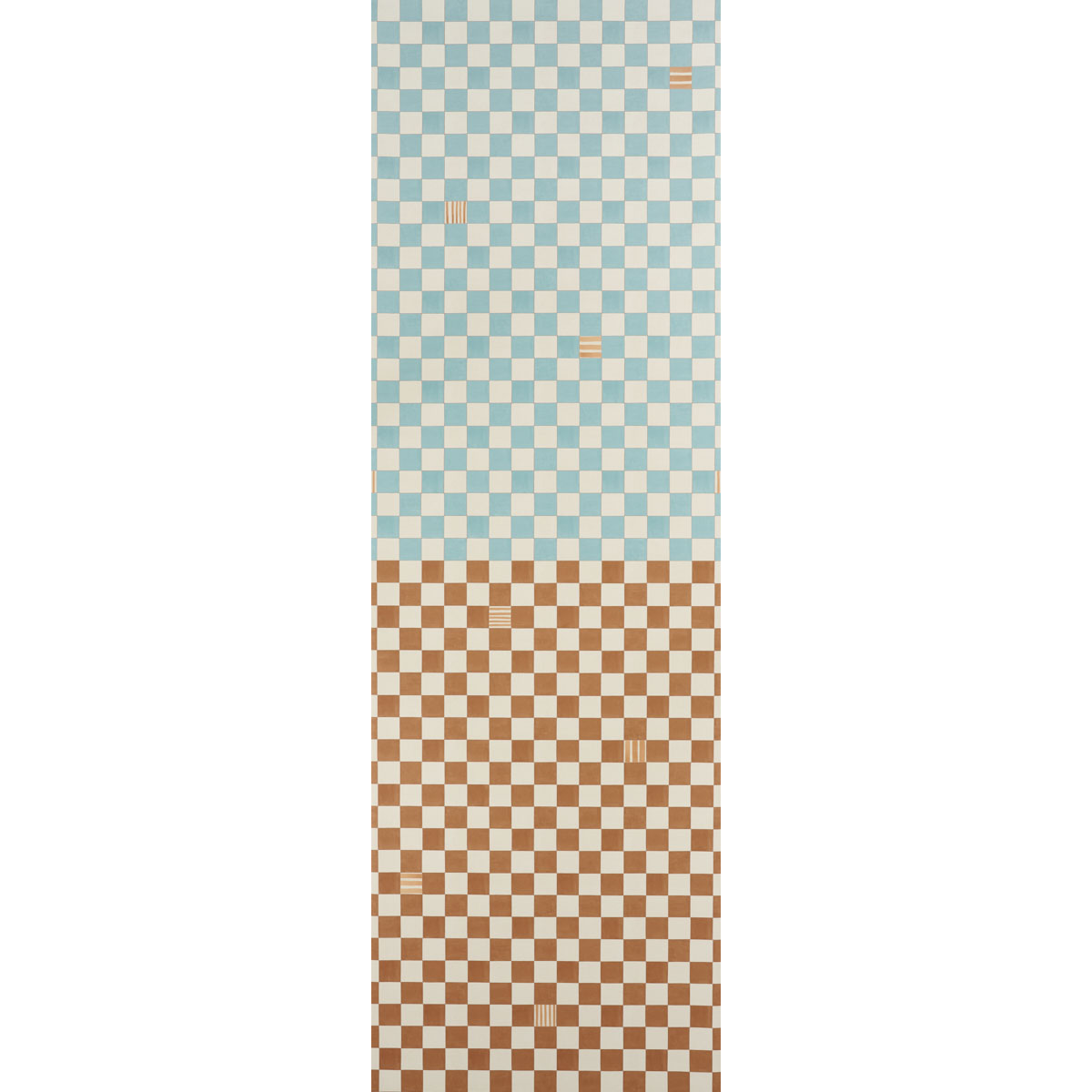 TEAL & EARTHY BROWN