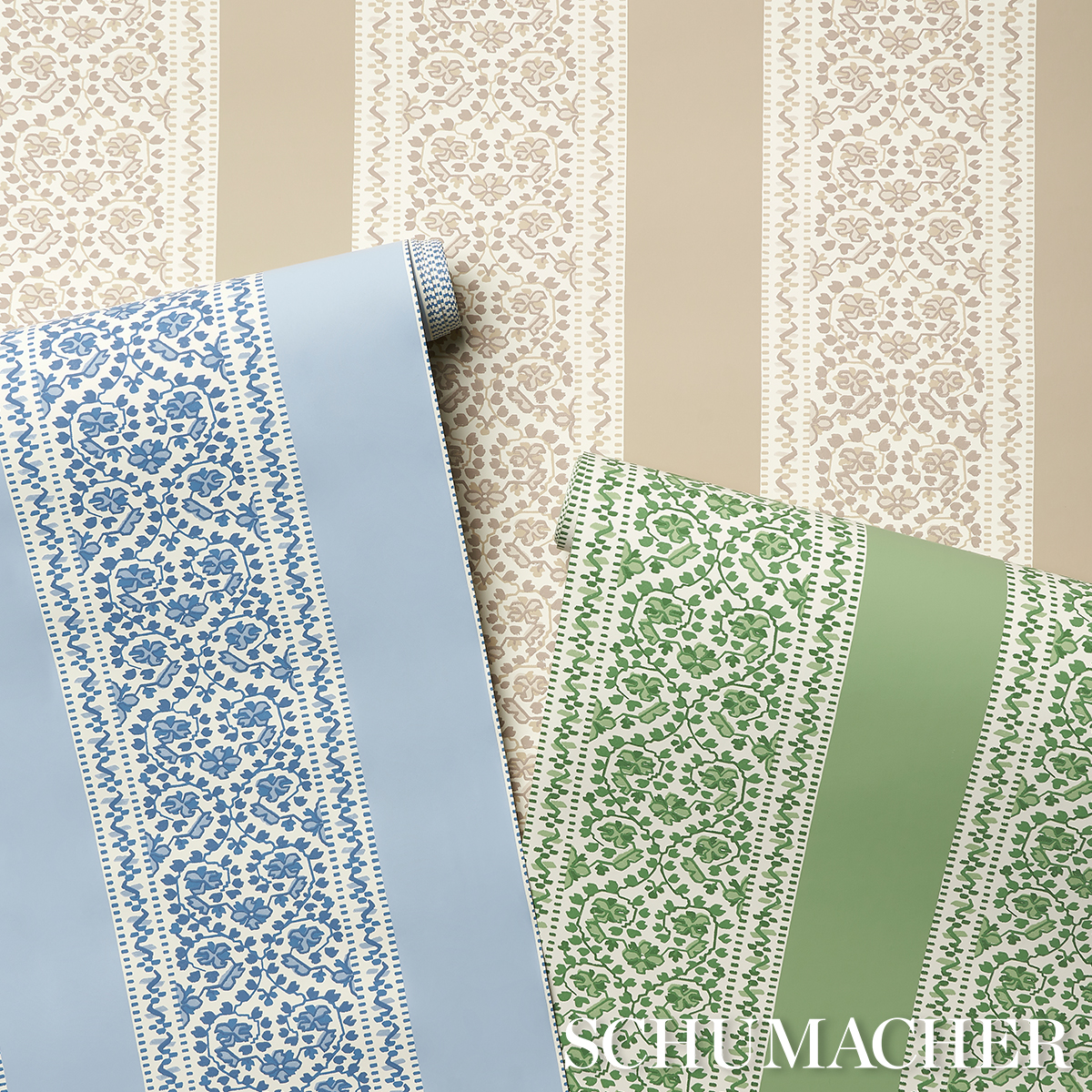 Jasmine Indoor/Outdoor - Leaf Green Fabrics | Schumacher