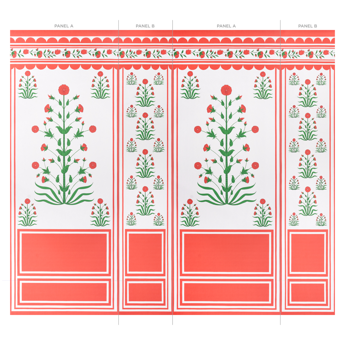 ROYAL POPPY PANEL A gallery 2