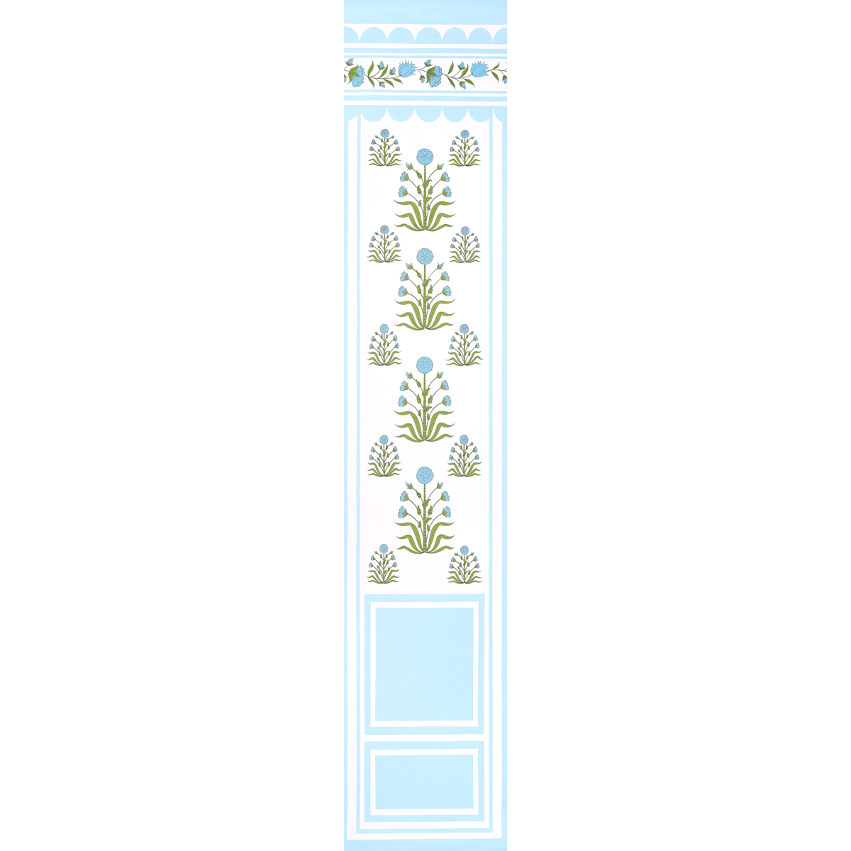 ROYAL POPPY PANEL B — BLUE