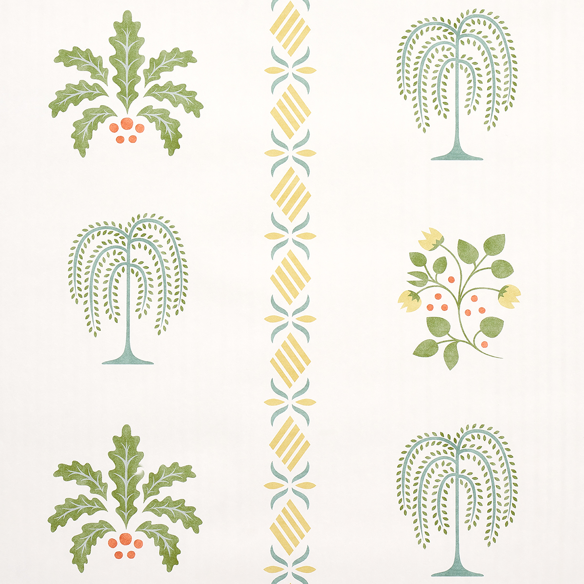WILLARD HOUSE STENCIL — GREEN