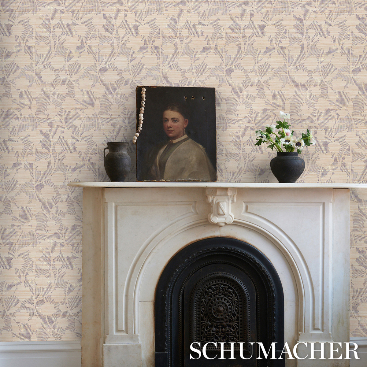 KANTHA EMBROIDERED FLOWER SISAL gallery 4