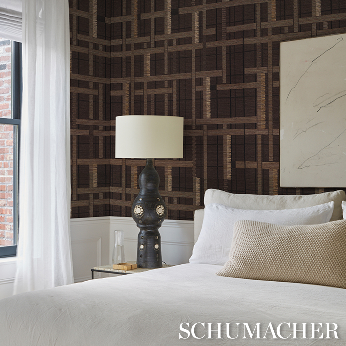 AXEL PLAID WALLCOVERING gallery 5