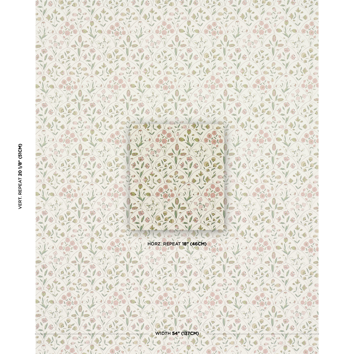 FRANCES SCALLOP FLORAL gallery 1