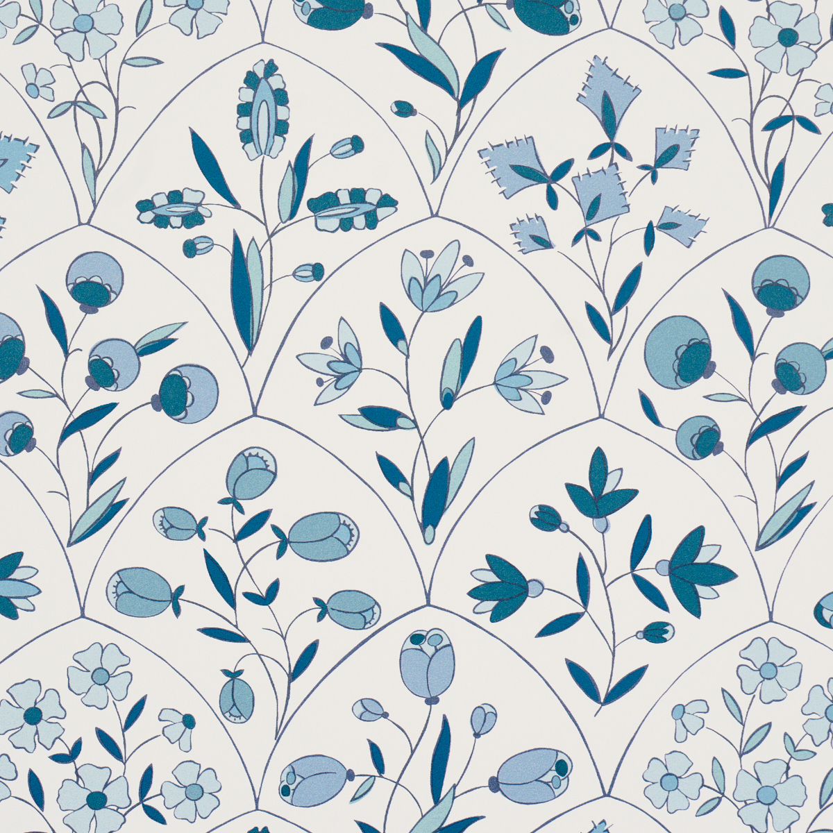 FRANCES SCALLOP FLORAL gallery 2