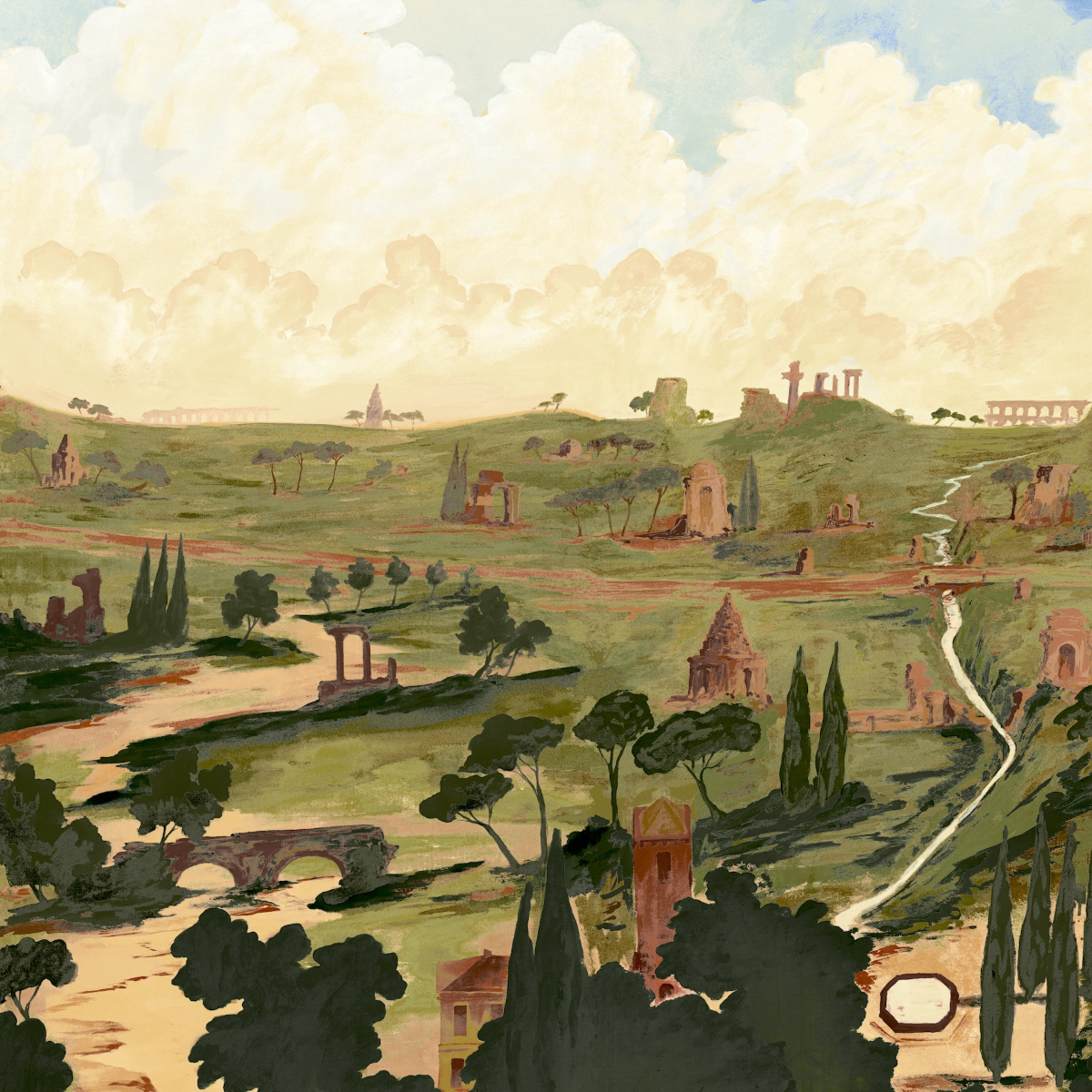 Appian Way 4 Panel Set gallery 2