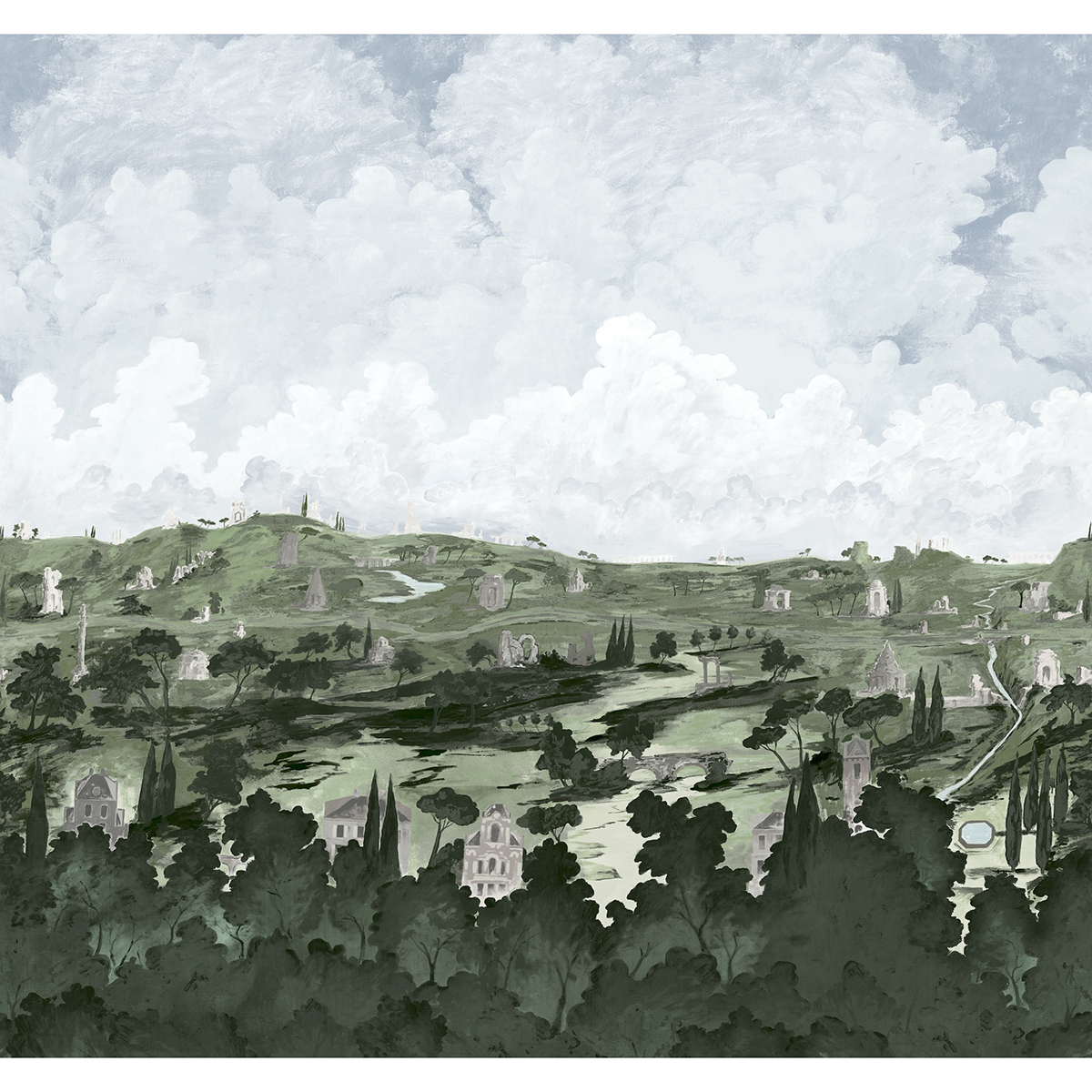 Appian Way 4 Panel Set — FOG