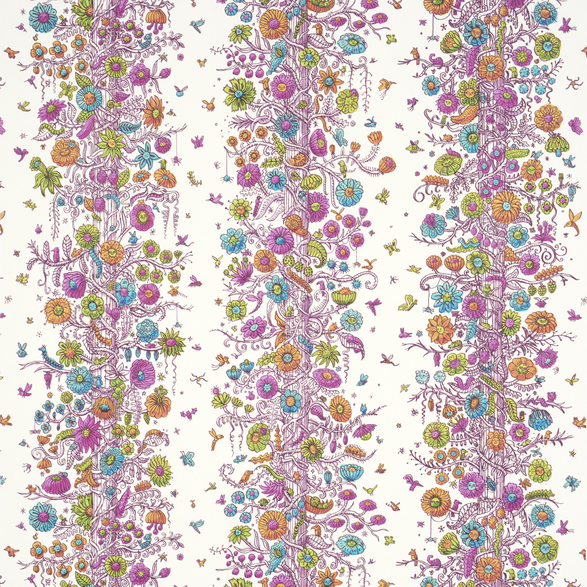 Edward Steed's Towers Of Flowers — MULTICOLOR BURST