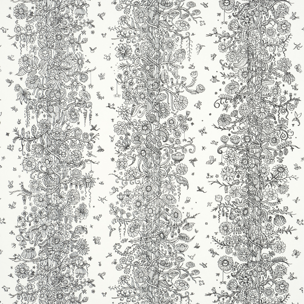 Edward Steed's Towers Of Flowers — BLACK & WHITE