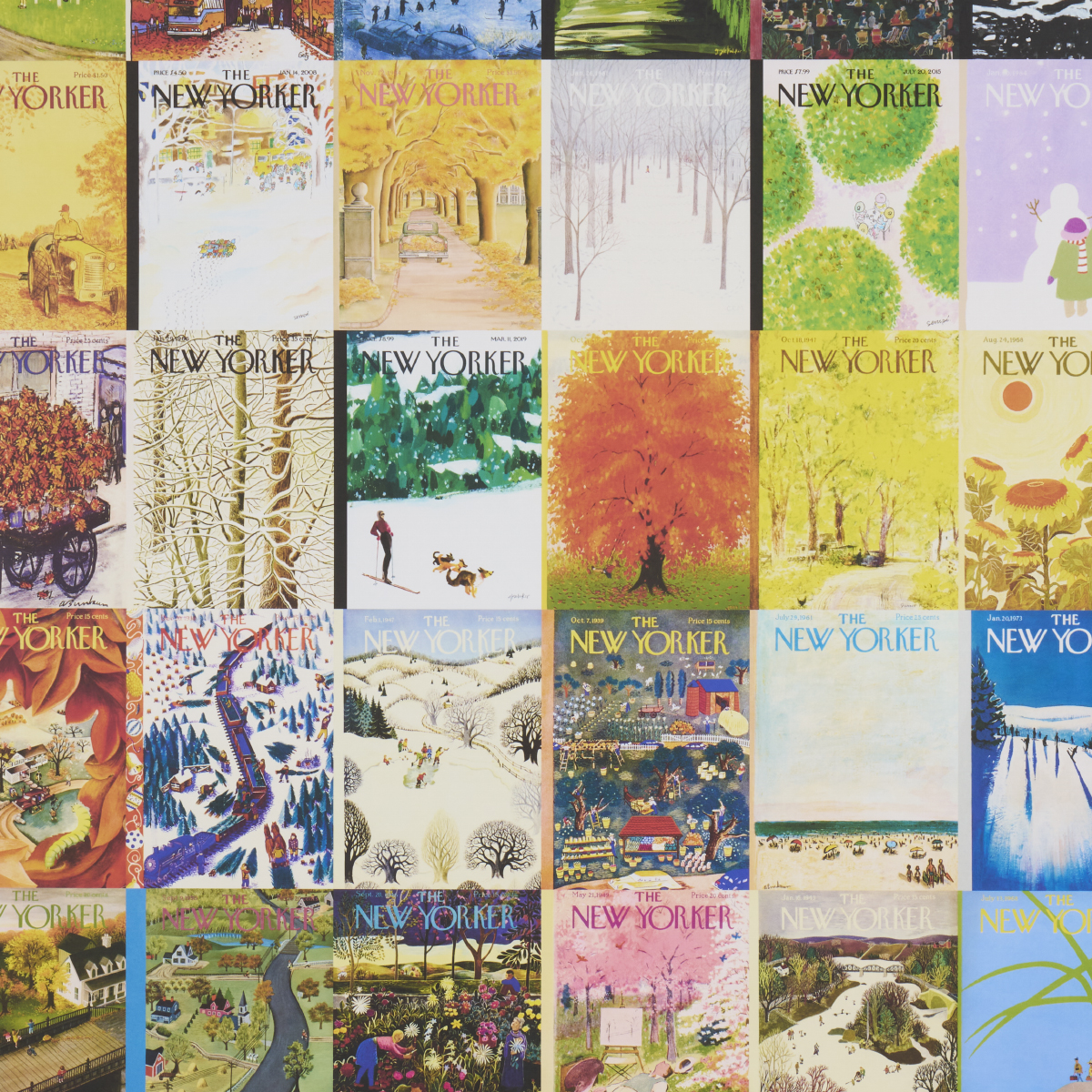 The New Yorker Seasonal Covers — MULTICOLOR
