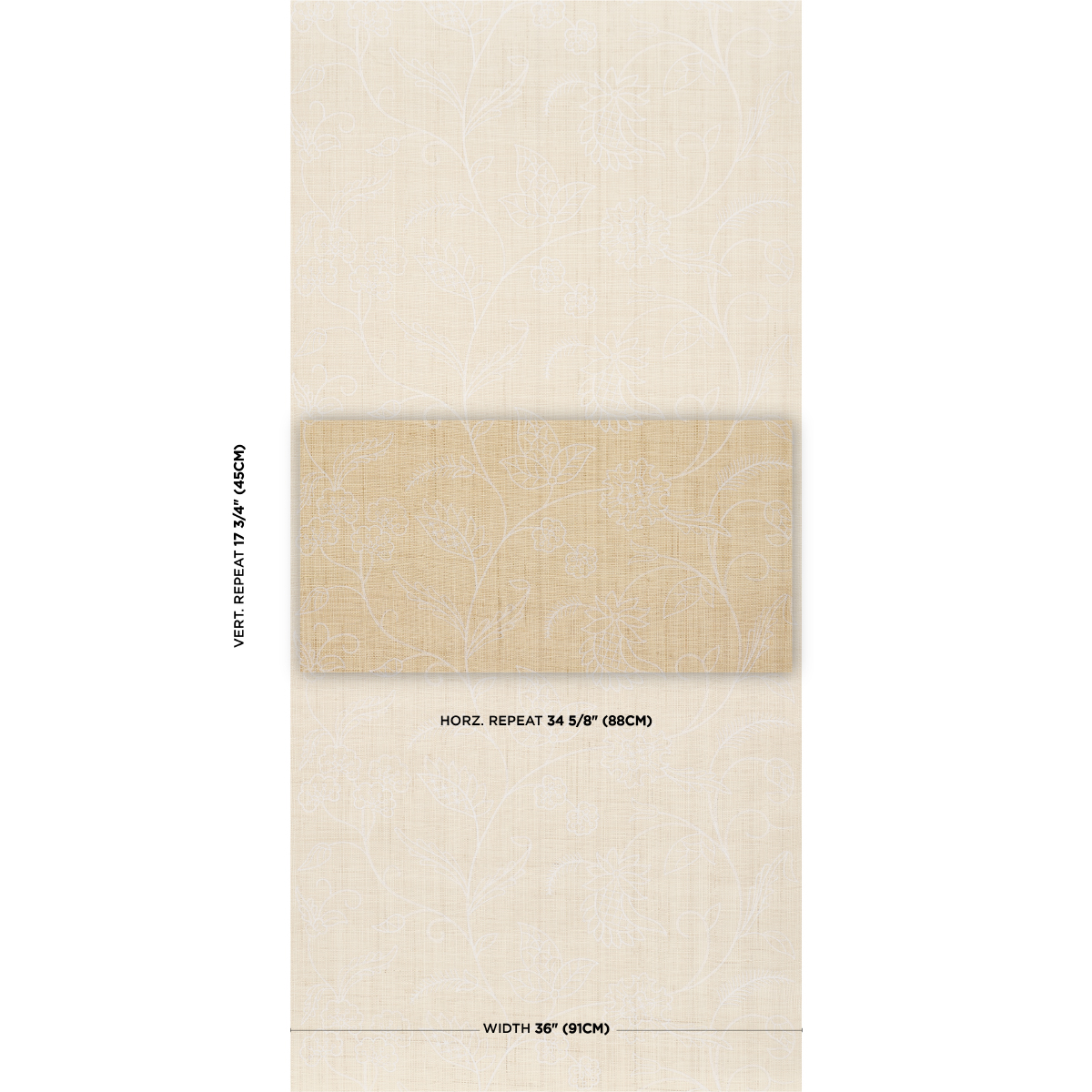 SCONSET EMBROIDERED RAFFIA gallery 1