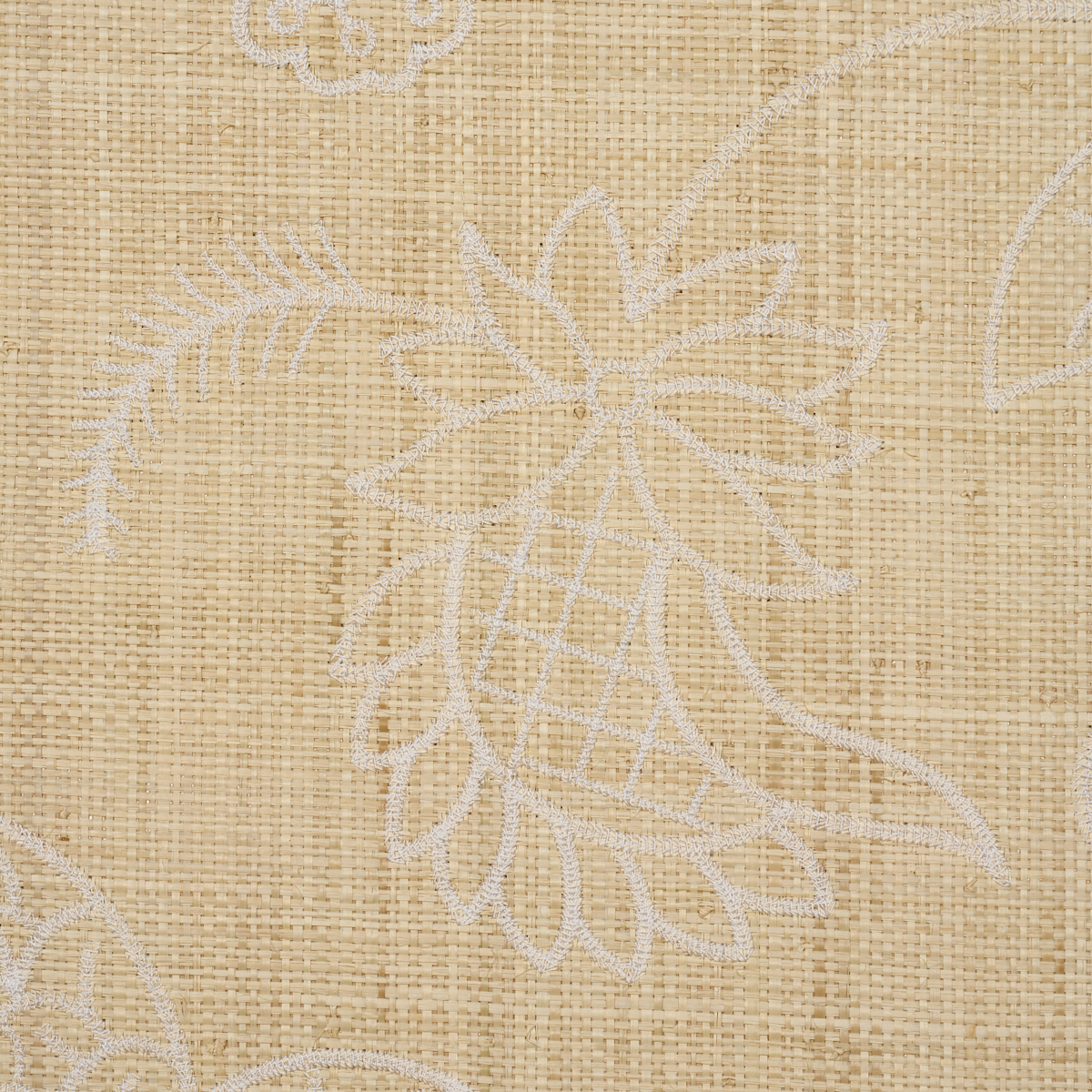 SCONSET EMBROIDERED RAFFIA gallery 2