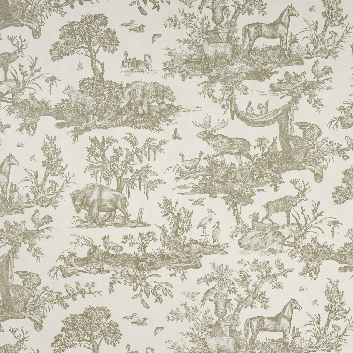 Western Toile — STONE