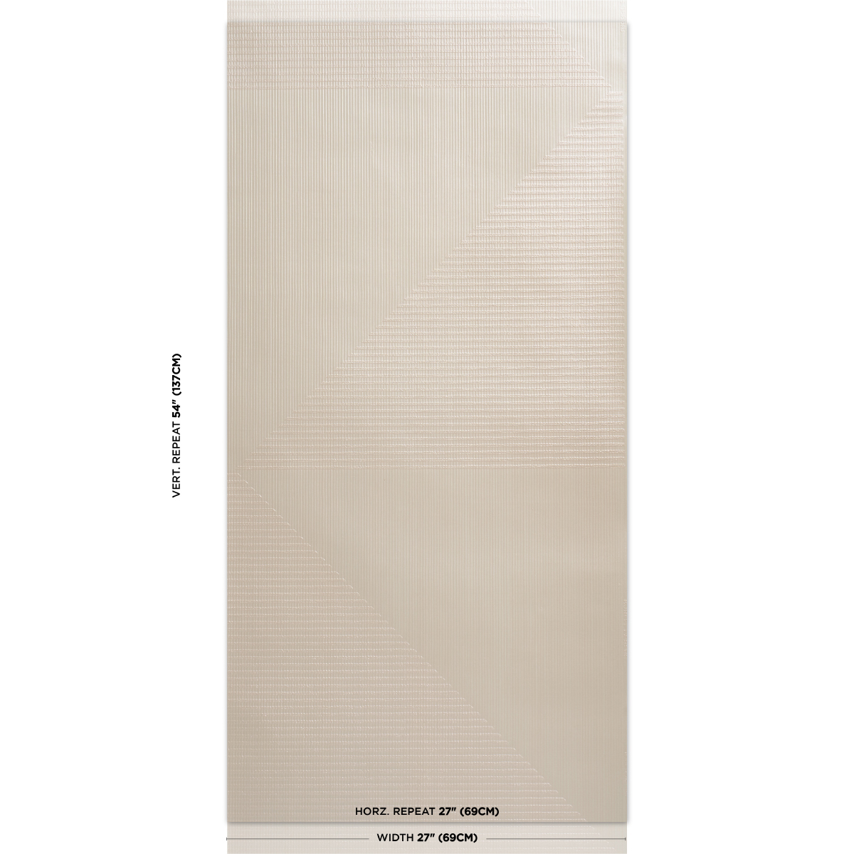 Hand Combed Triangles gallery 1