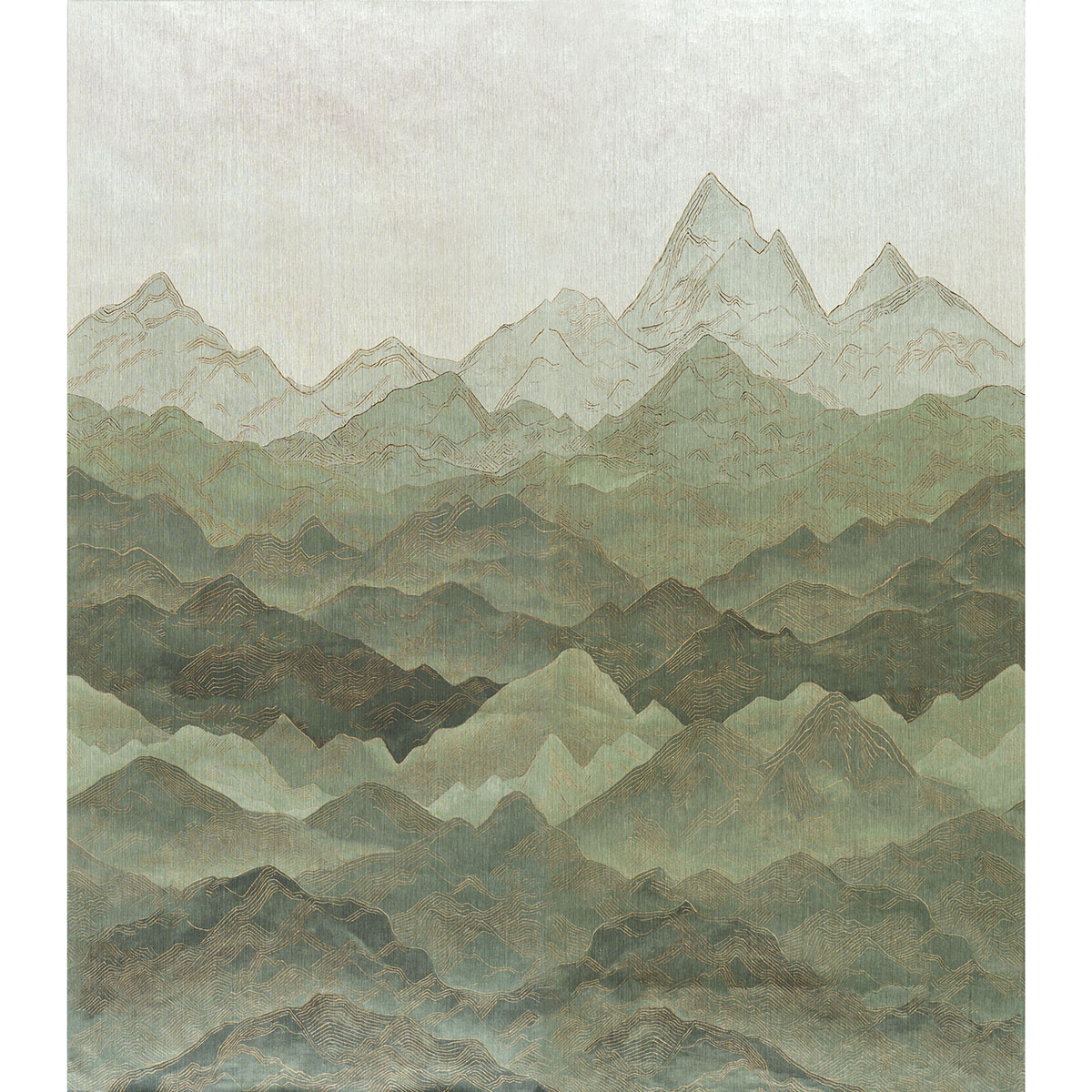 Atmospheric Landscape Panel Set — VERDANT VISTA