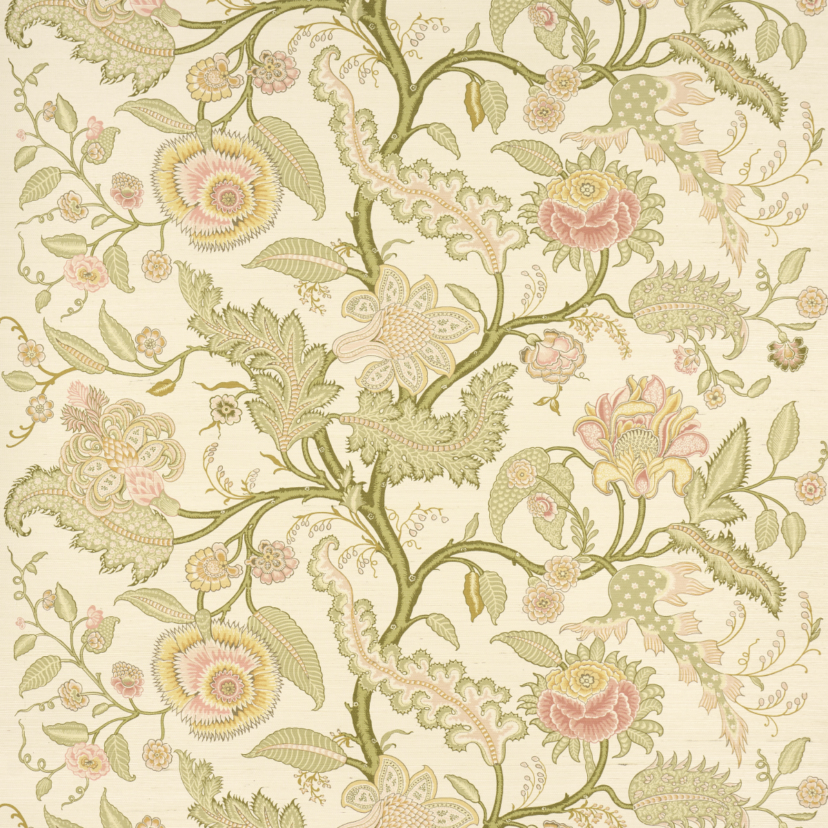 Sinhala Sisal — PINK & GREEN