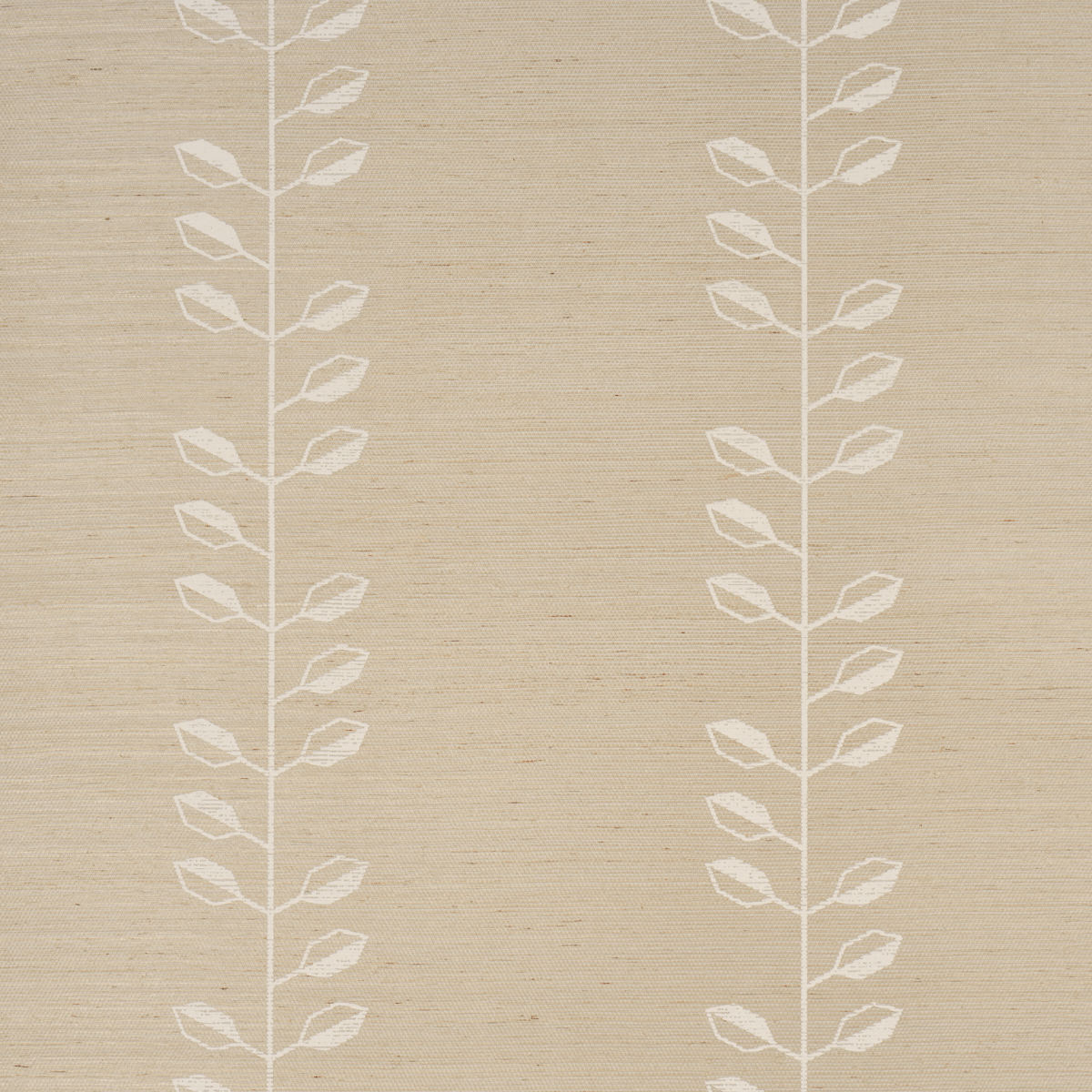 GEO LEAF SISAL — BONE & WHITE