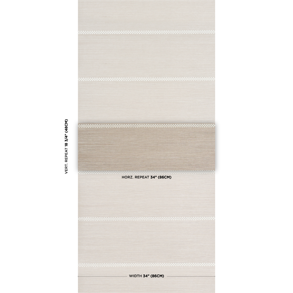 CHECKERED STRIPE SISAL gallery 1
