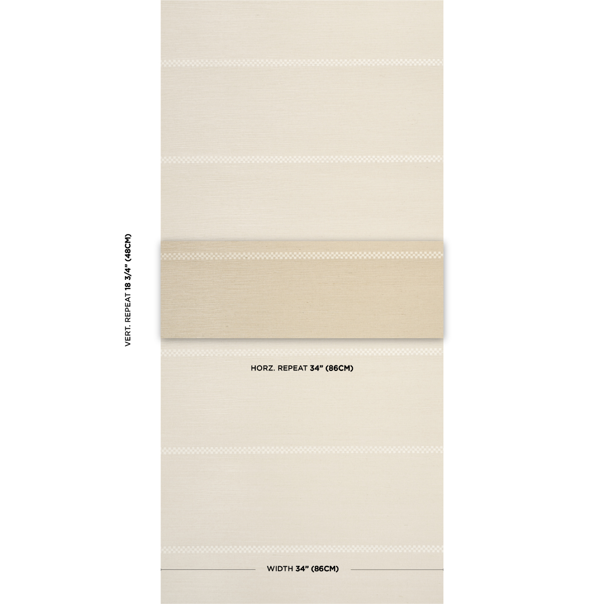 CHECKERED STRIPE SISAL gallery 1