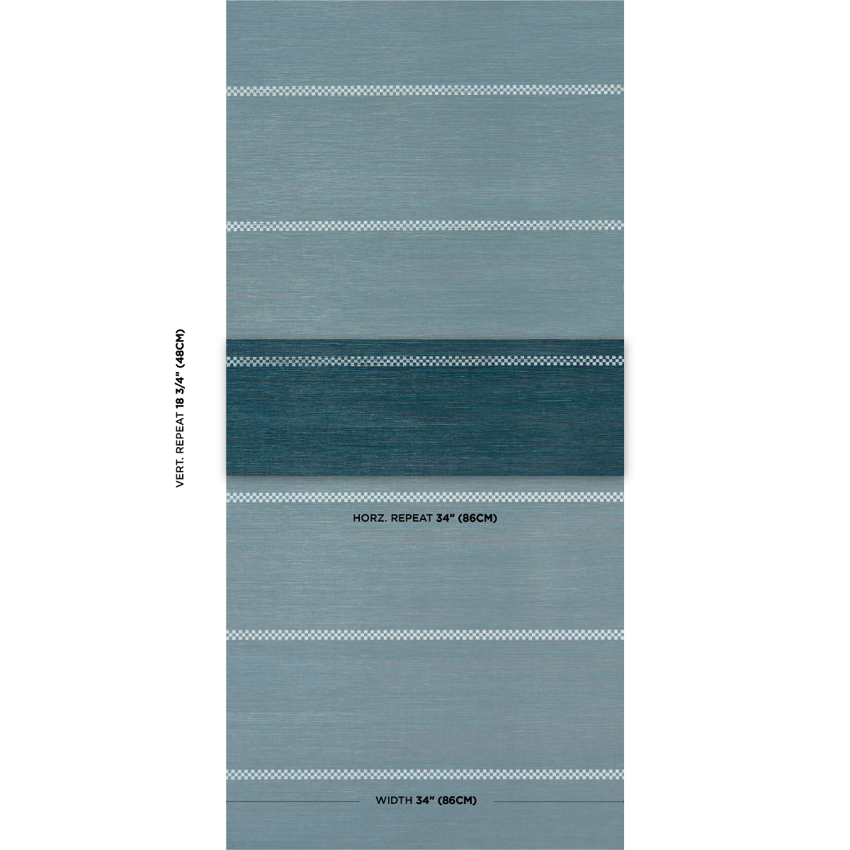 CHECKERED STRIPE SISAL gallery 1