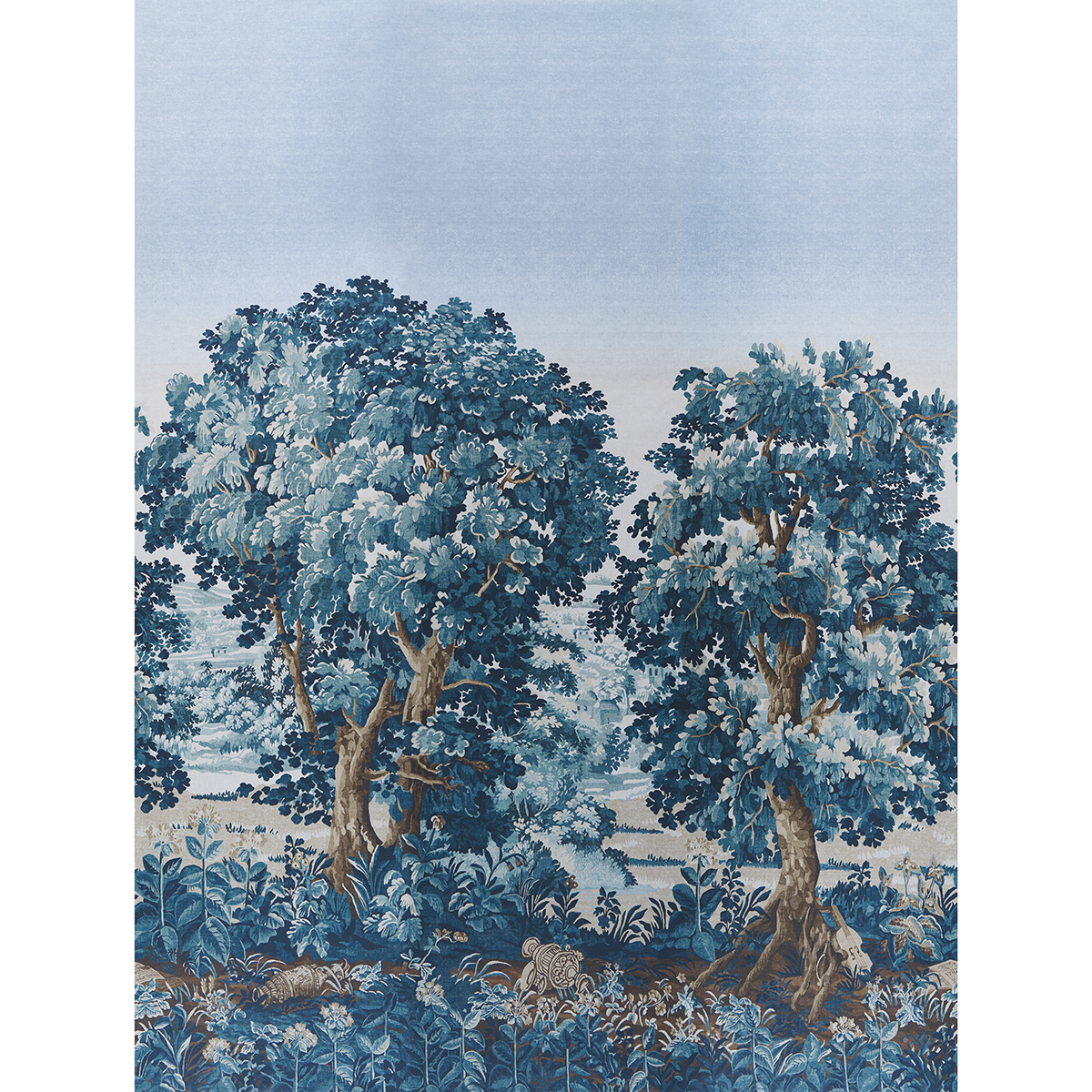 ANTIQUE BLUE FOREST