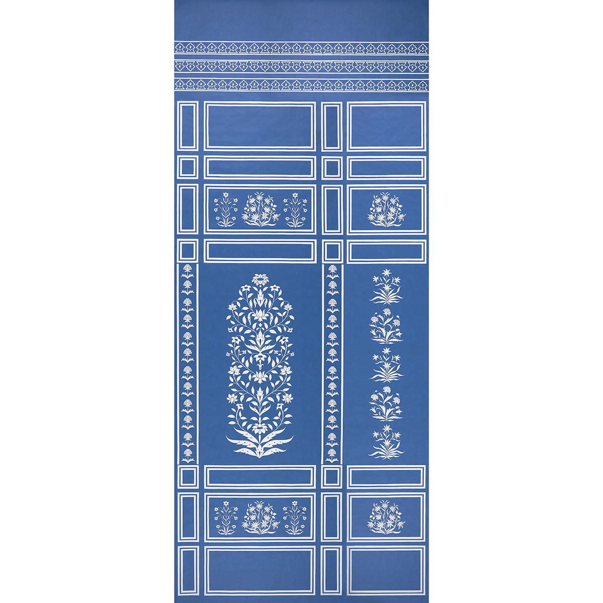Palladio Mughal Two Panel Set — BLUE
