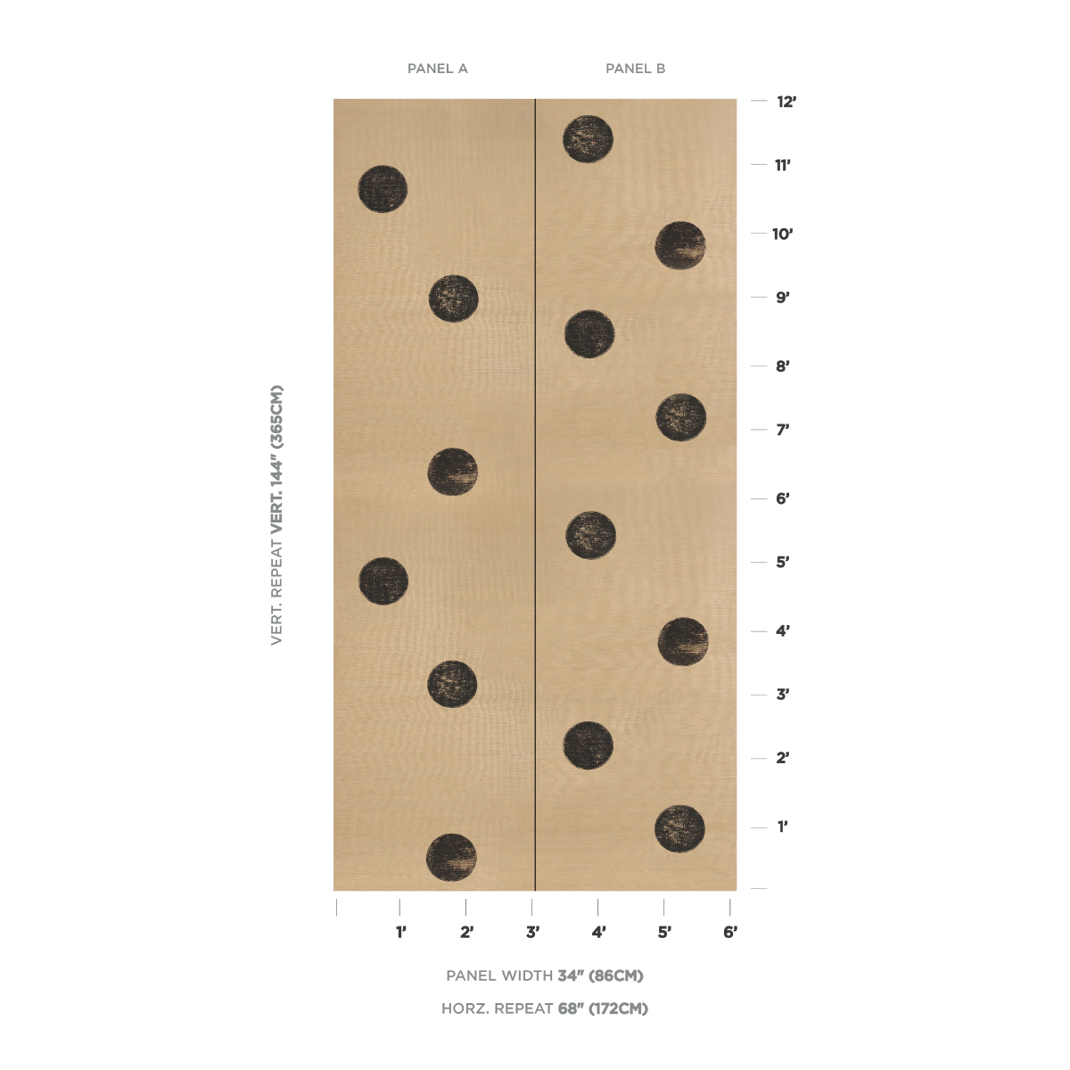 MONTE CARLO SISAL 2 PANEL SET gallery 1
