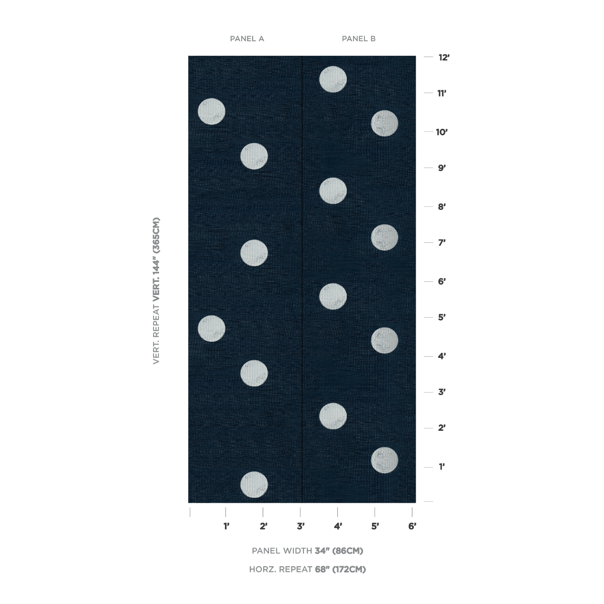 MONTE CARLO SISAL 2 PANEL SET gallery 1