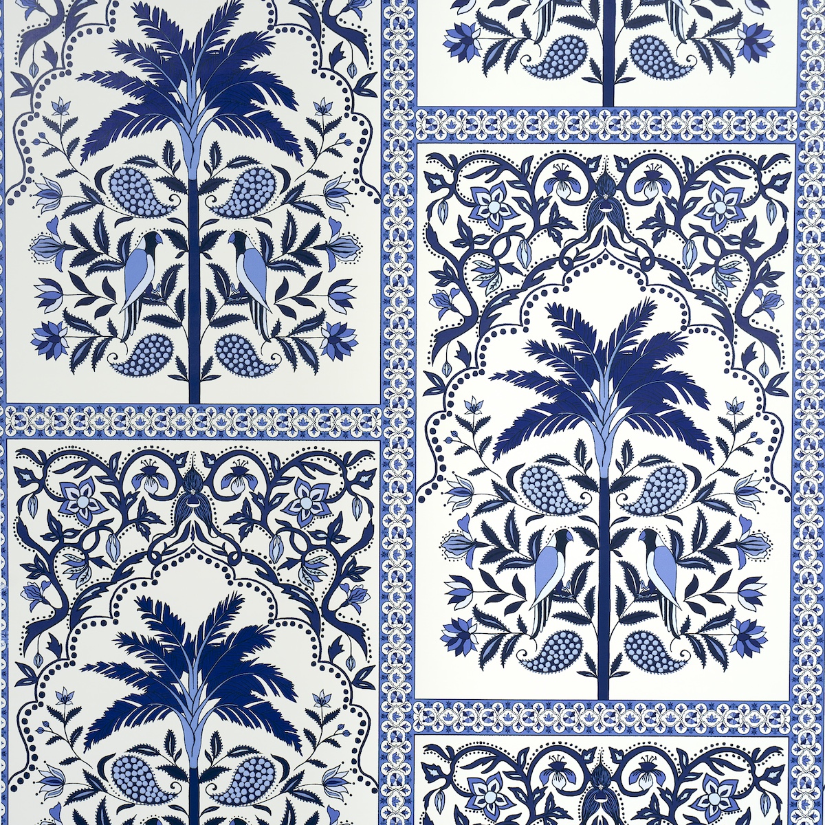 TROPICAL SHADES OF BLUE