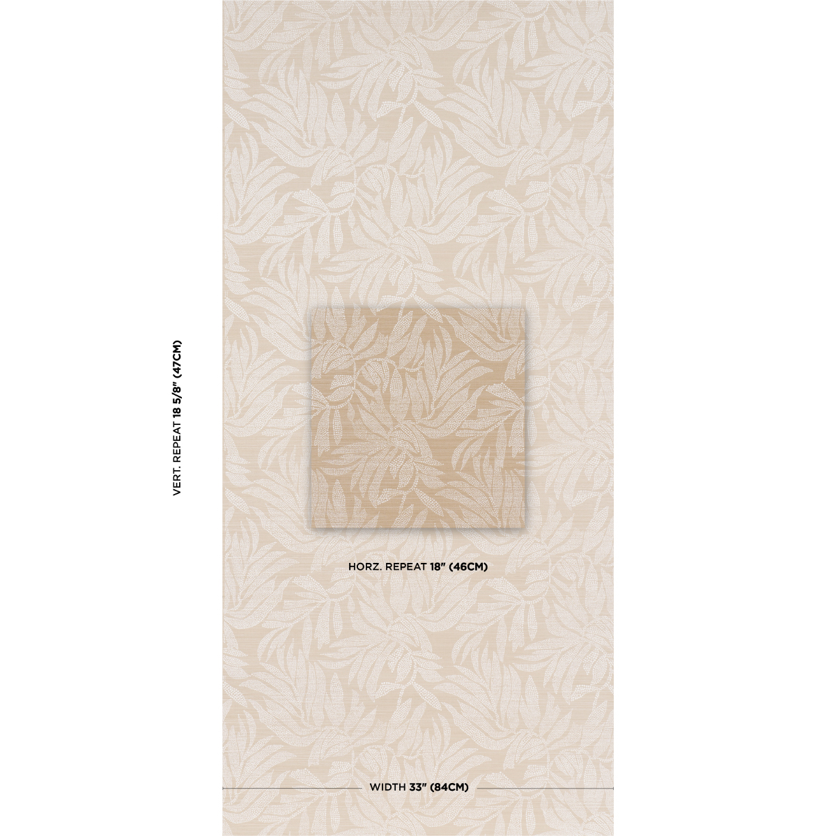 TAYRONA PALM MOSAIC SISAL gallery 1