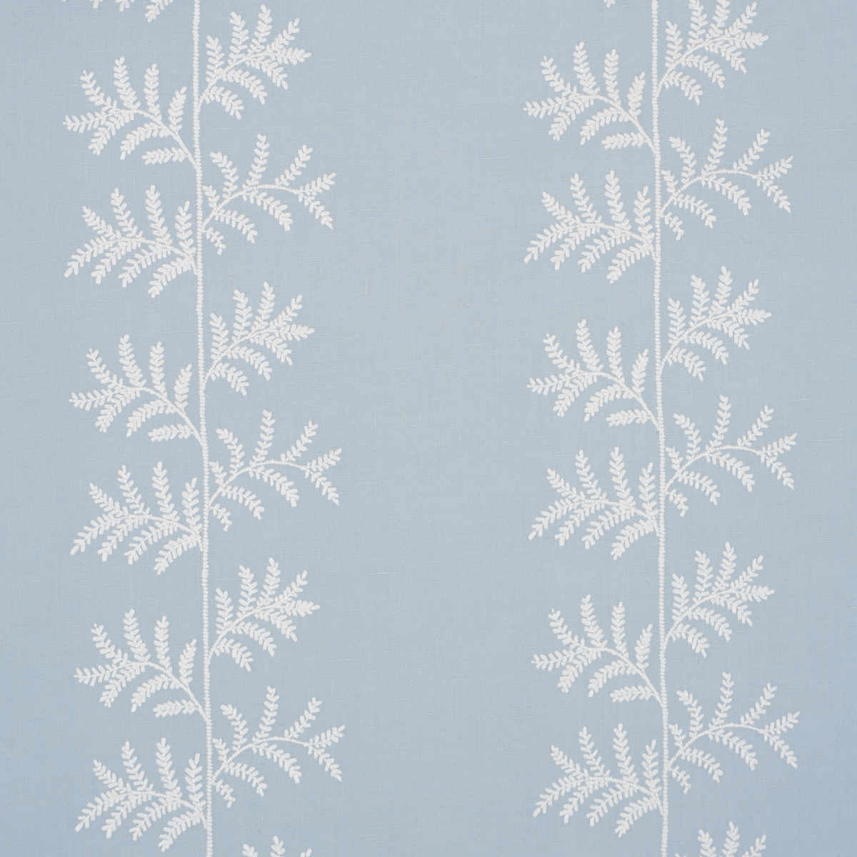 ELOISE EMBROIDERY WALLCOVERING — SKY