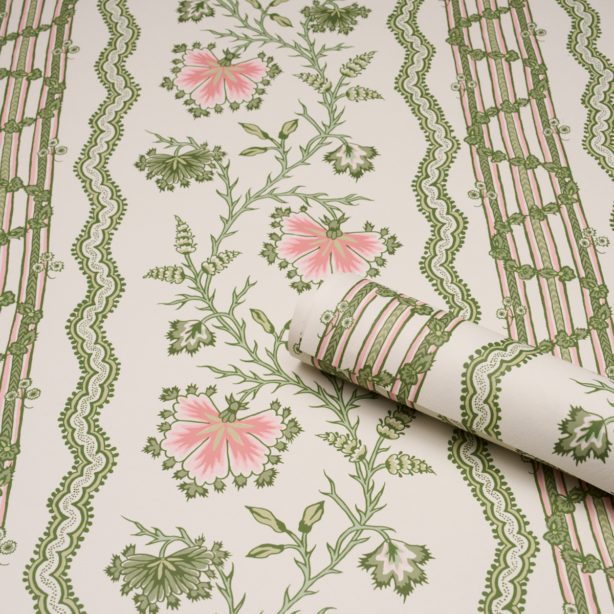 Parvati Floral Stripe gallery 2