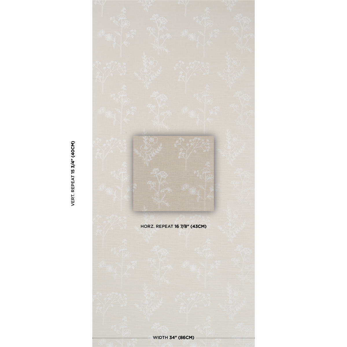 Lisbeth Embroidered Sisal gallery 1