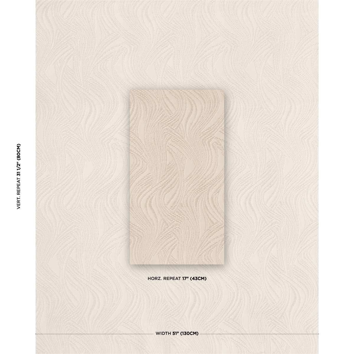 QUILTED WAVES WALLCOVERING gallery 1