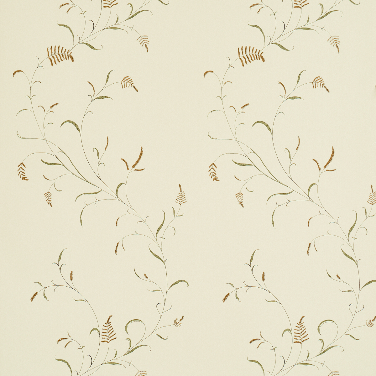 Winding Wheat wallpaper in GREEN