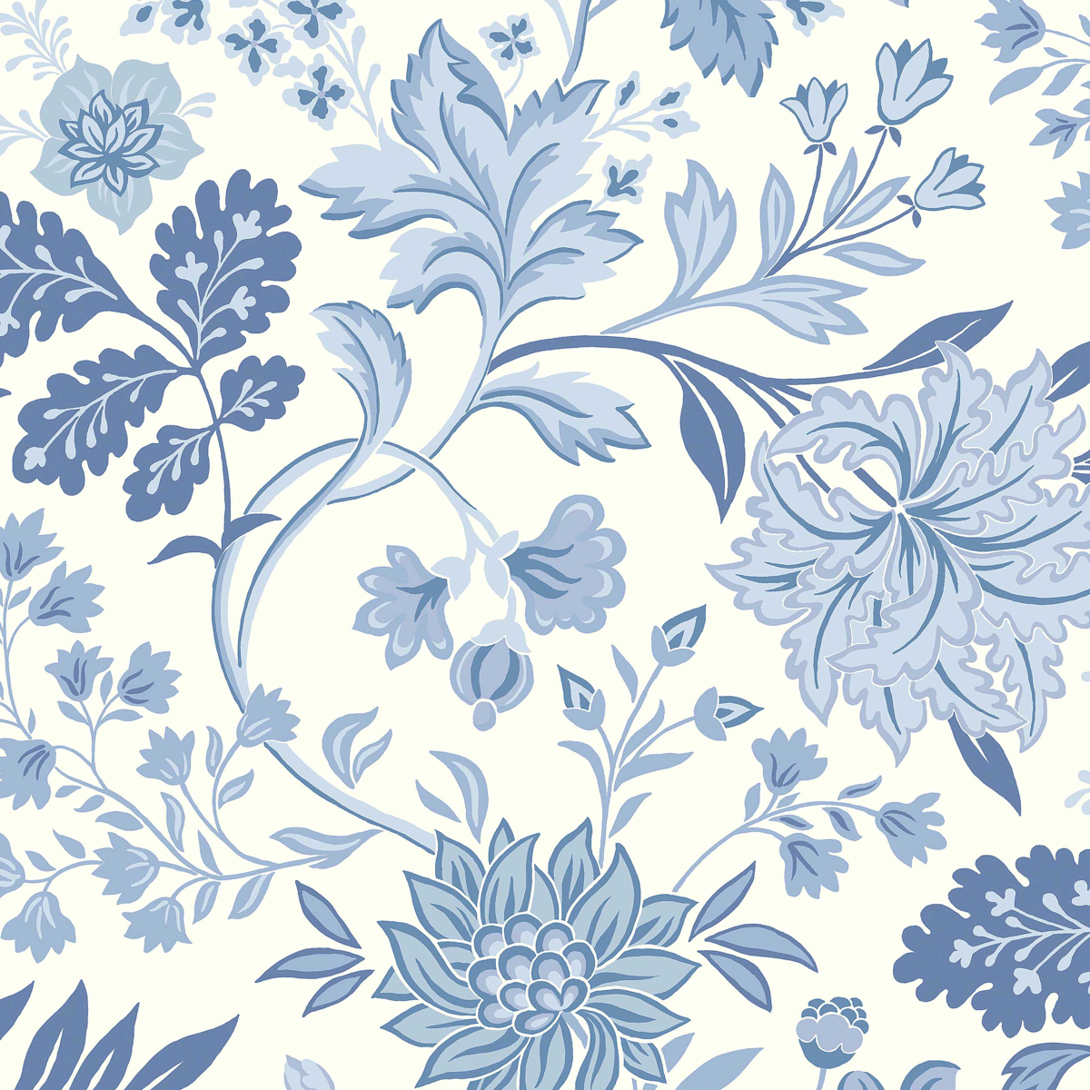 BLUE AND WHITE